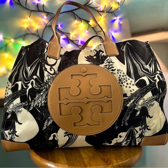 Tory Burch Handbags - Tory Burch Large Ella Muse Printed Tote Bag